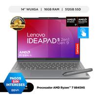 Laptop Lenovo IdeaPad 5 2 en 1 14" FHD+ Ryzen 7 8845HS 16GB 512GB SSD W11 (83DR005ULM)