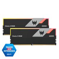 Memoria RAM DDR5 32GB (2x16GB) 6000Mhz CL32 RGB Predator Vesta II